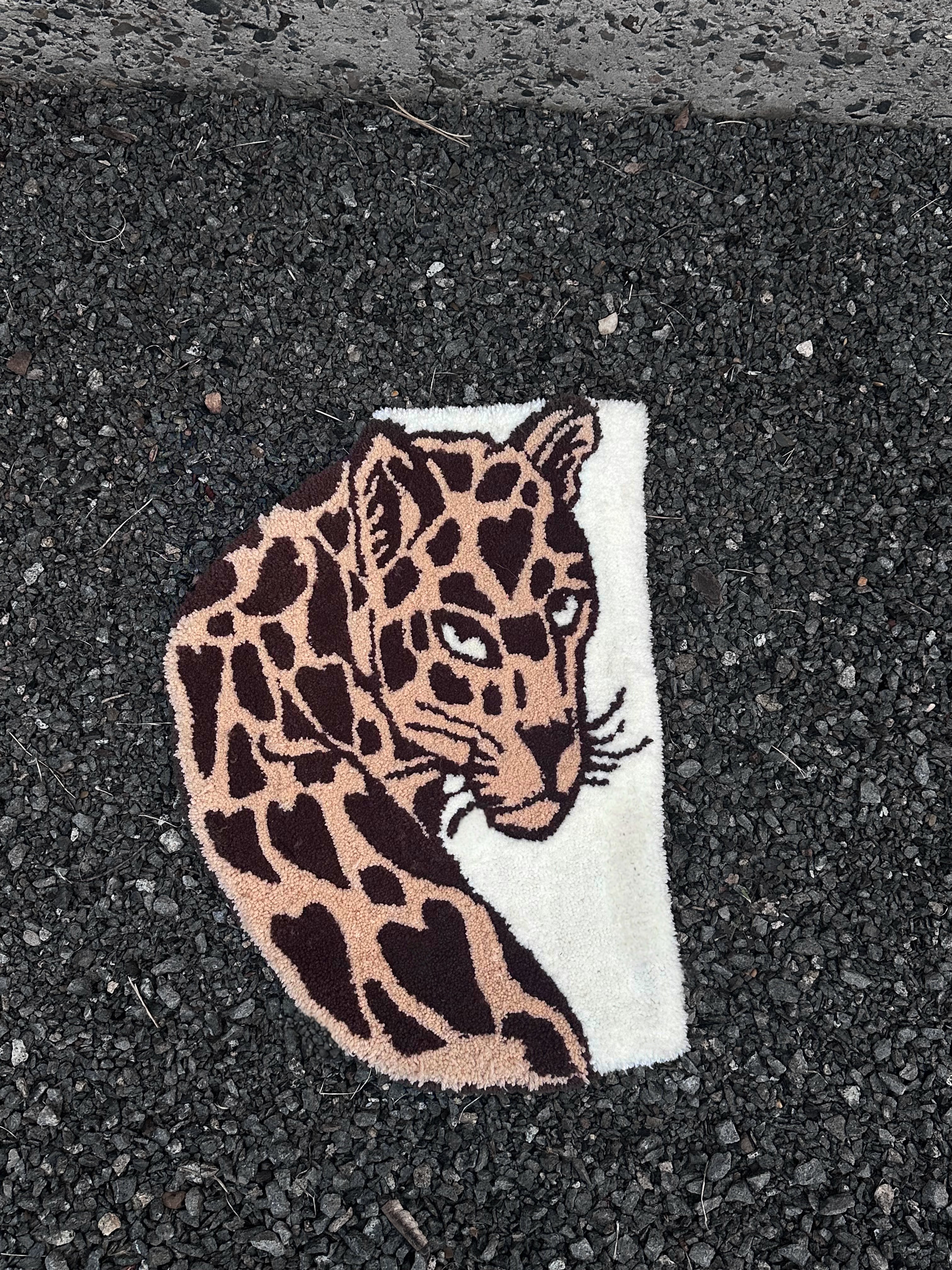 The Heartfelt Panther Rug