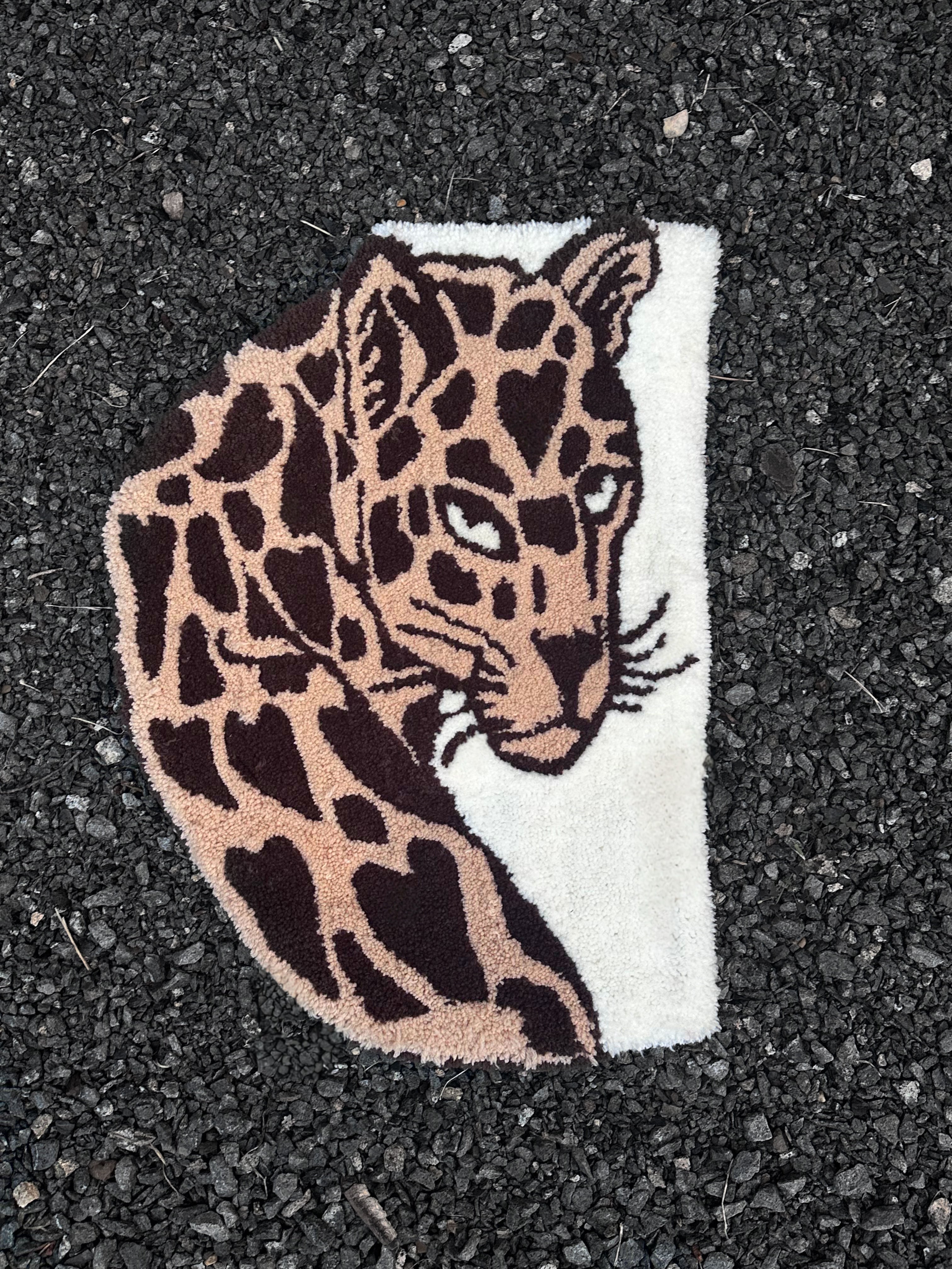 The Heartfelt Panther Rug