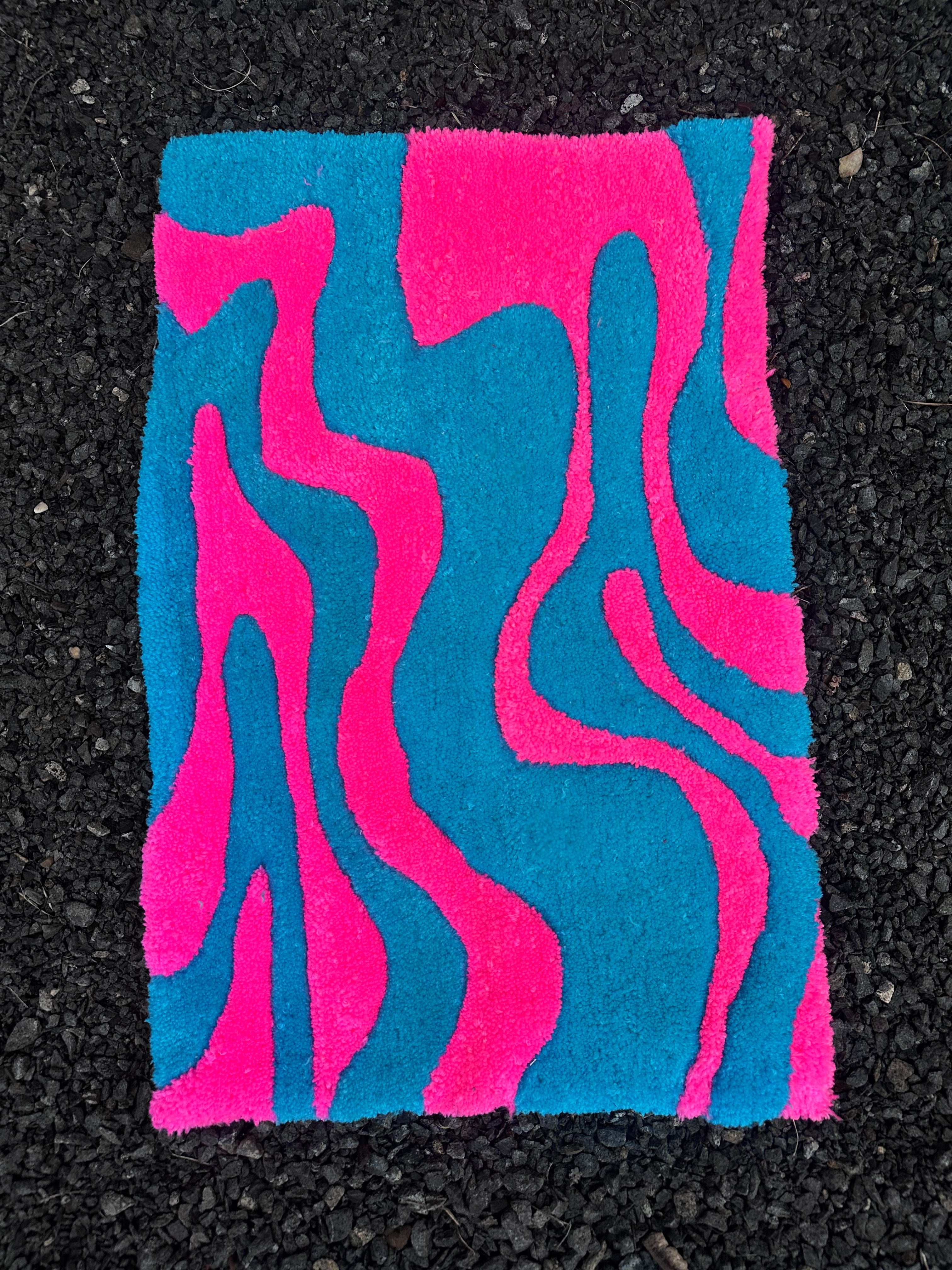Bubblegum Waves Rug