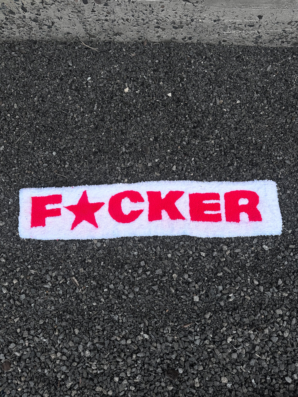 F*CKER Runner Rug